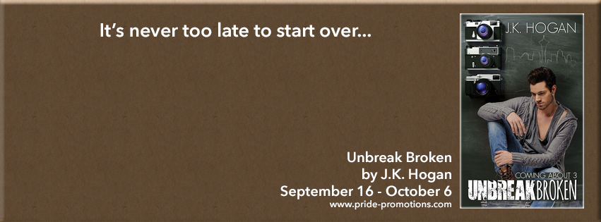 Unbreak Broken Blog Tour—An Interview With J K Hogan and Giveaway