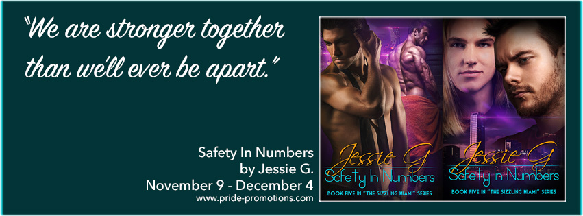 Blog Tour—Safety in Numbers; by Jessie G—Character Interview and Giveaway
