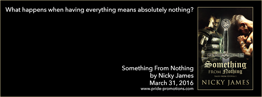 Something From Nothing; by Nicky James – Book Blast and Giveaway
